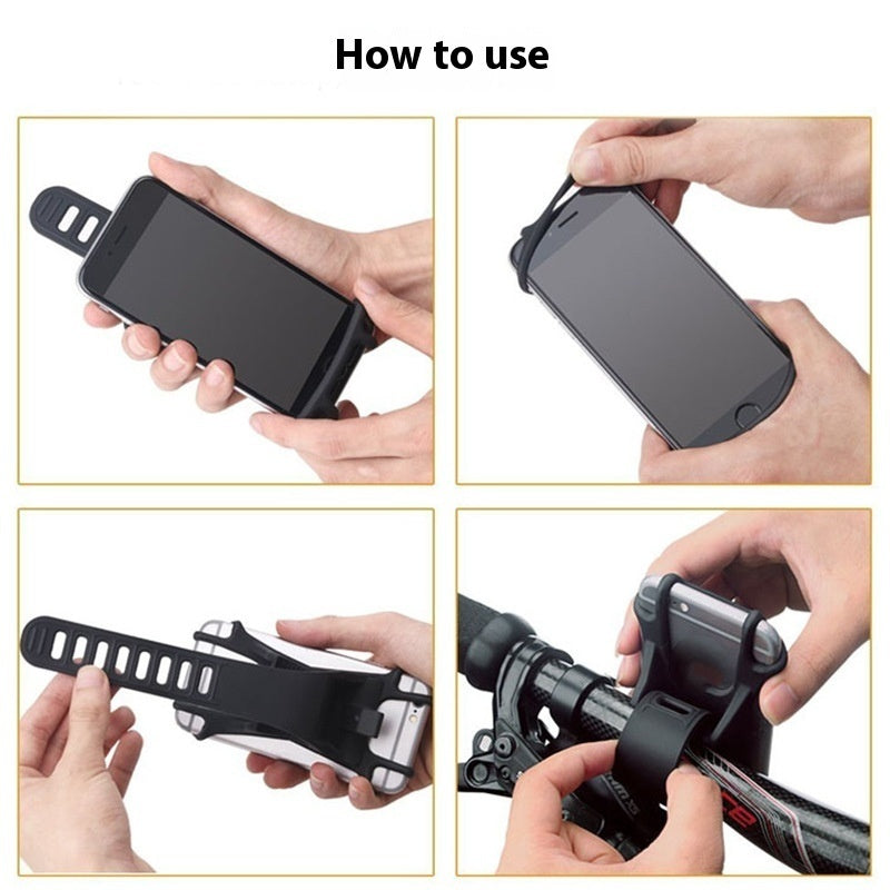 Rotate Mobile Phone Straps Bicycle Kickstand