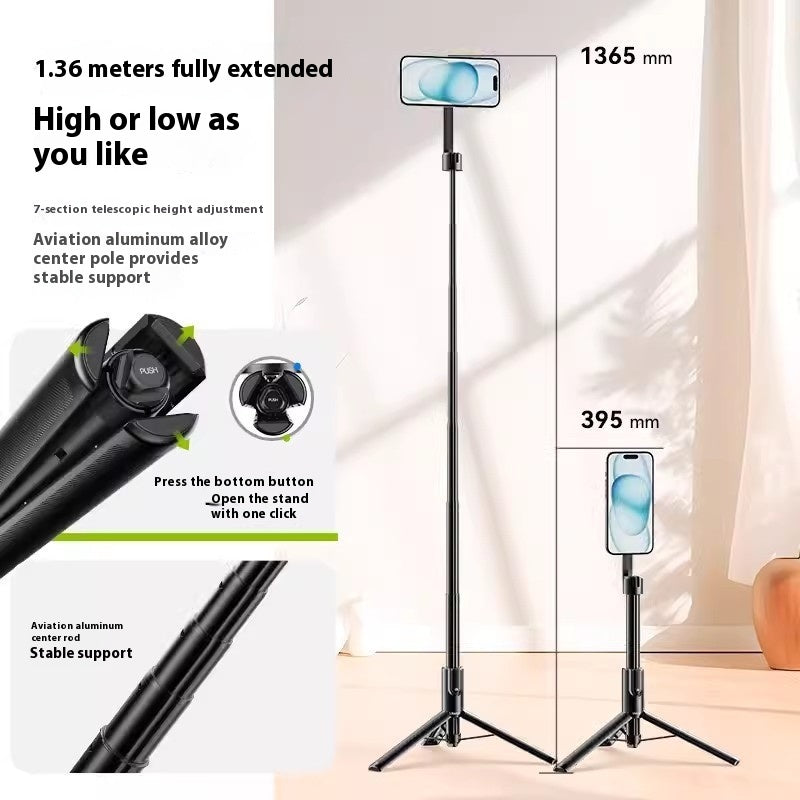Magsafe Magnetic Selfie Stick Tripod Outdoor