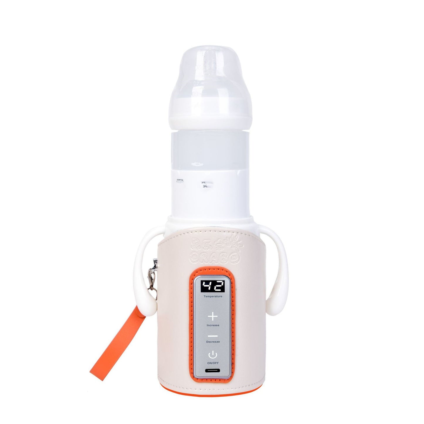Smart Bottle Thermostat Milk Jacket Heating Travel Portable