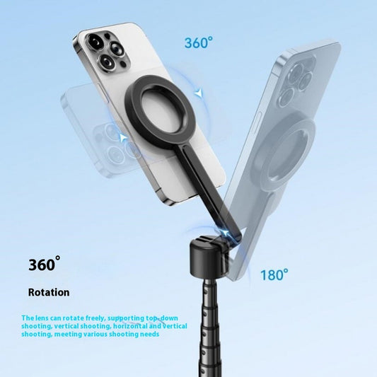 Portable Magnetic Bluetooth Remote Control Selfie Stick