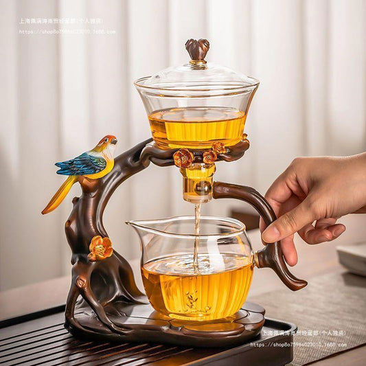 Glass Automatic Tea Set Household Teapot Tea Cup